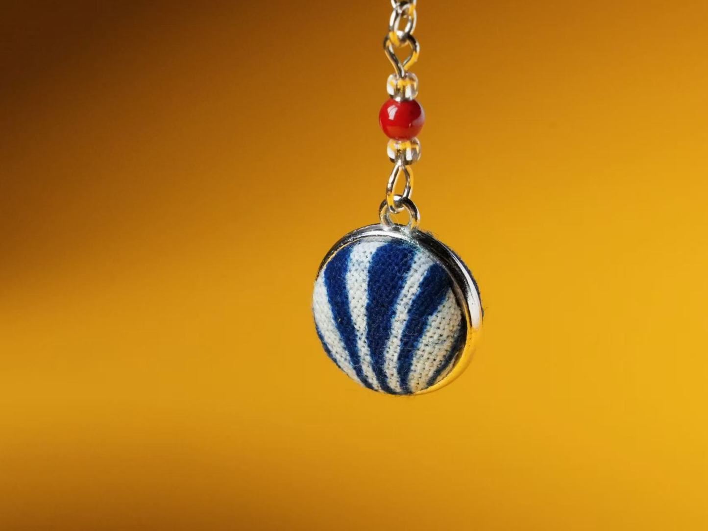 Indigo Imprint Earrings