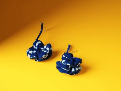 Indigo Imprint Earrings