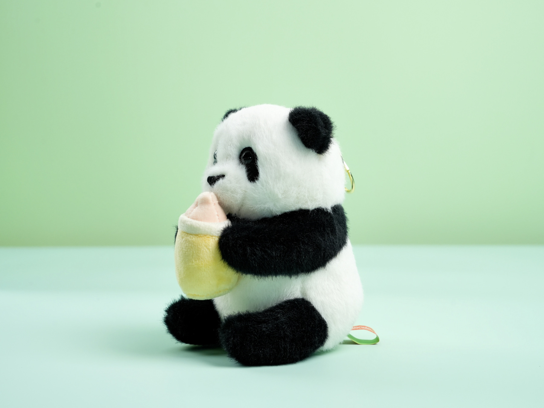 Panda Plush Charm – Apple Hug / Milk Bottle Hug