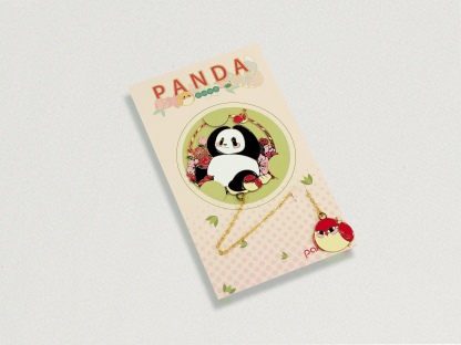 Panda Metal Bookmark Series