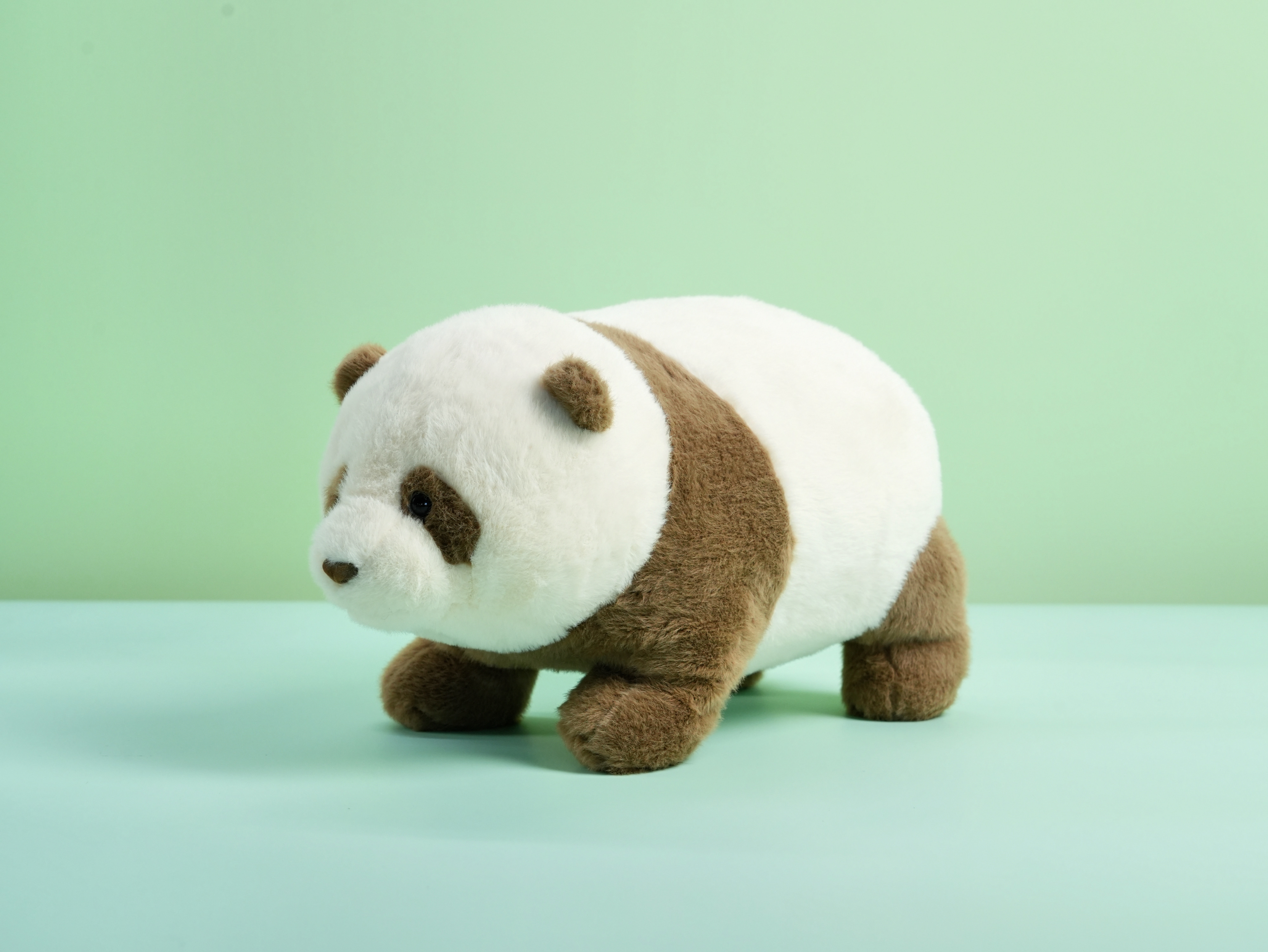Chunky Standing Panda Plush Toy 