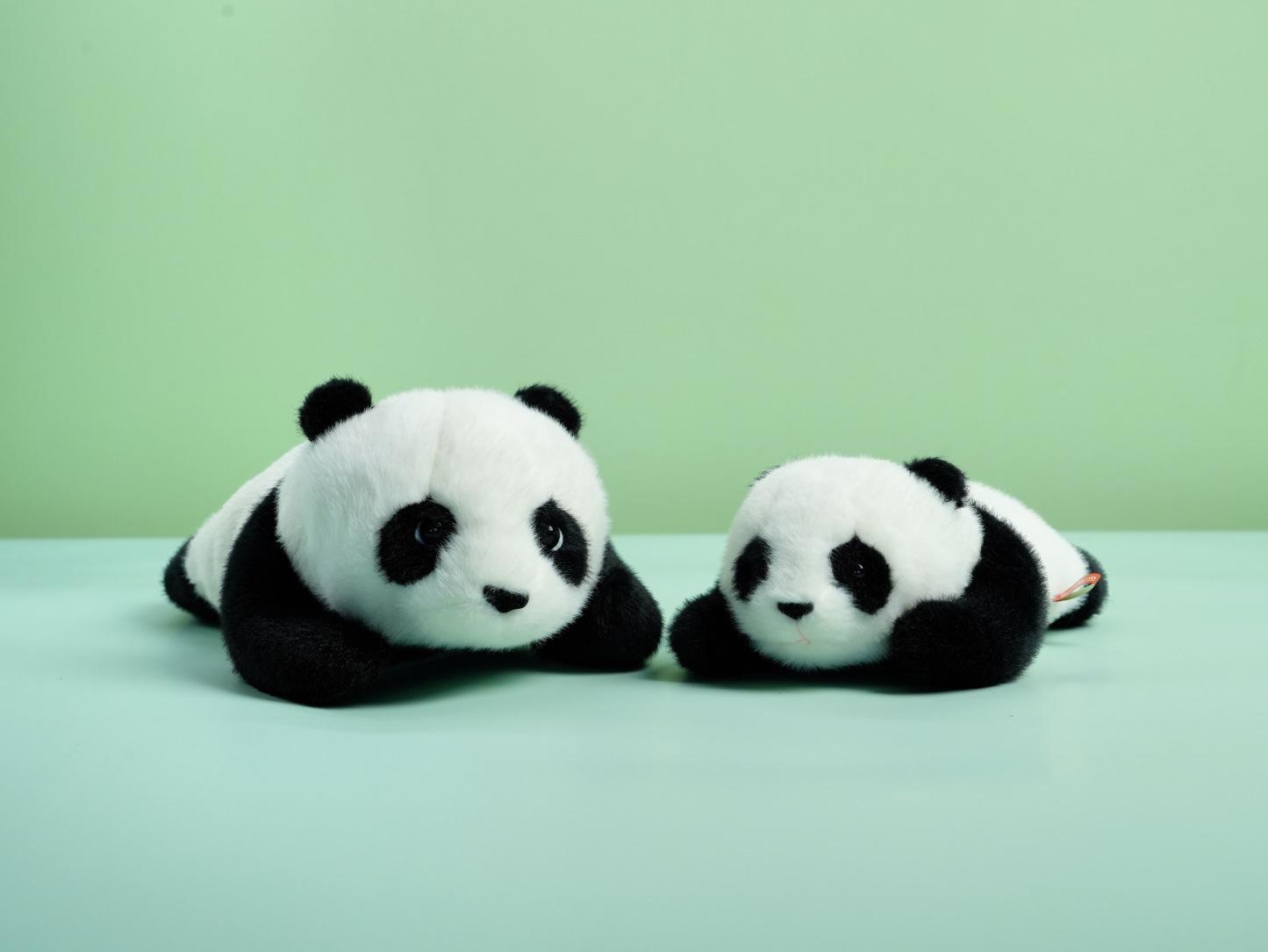 Lying Panda Plush Toy