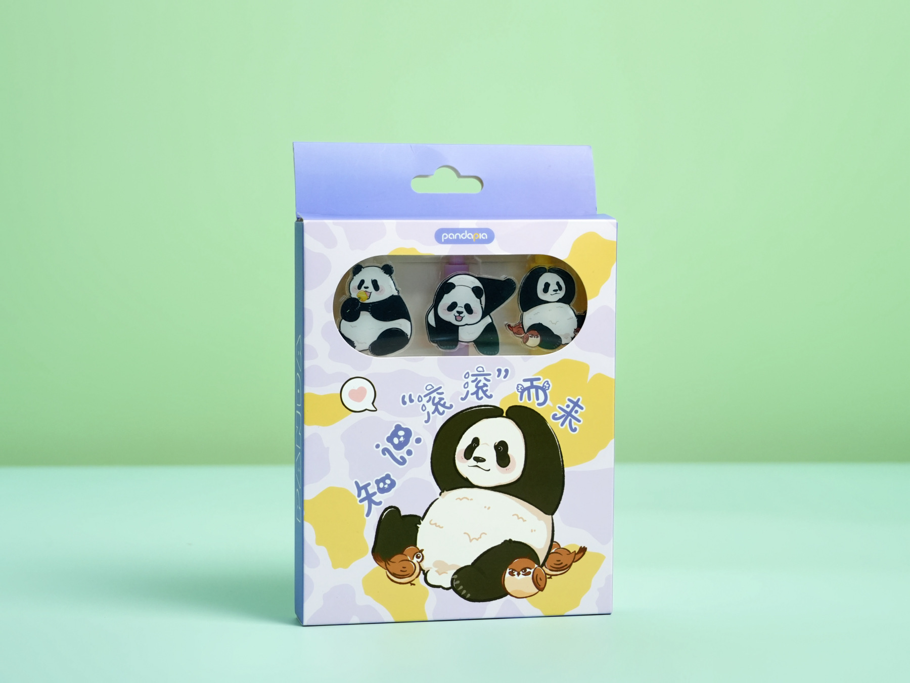 “Panda Squad” Gel Pen Set – 3-Pack 