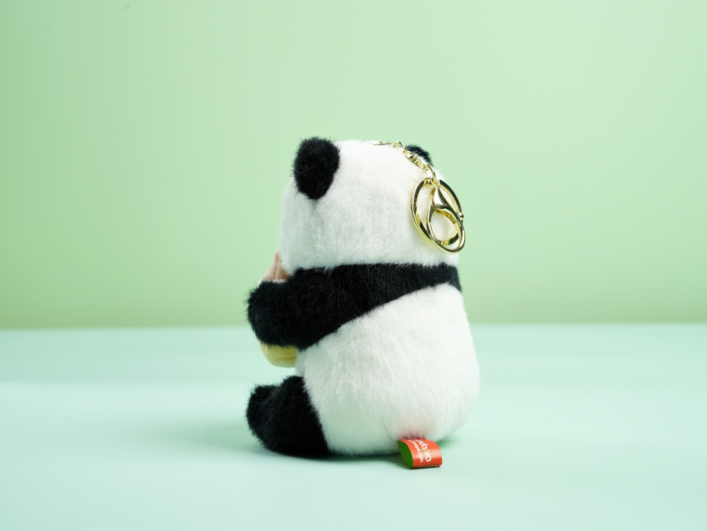 Panda Plush Charm – Apple Hug / Milk Bottle Hug