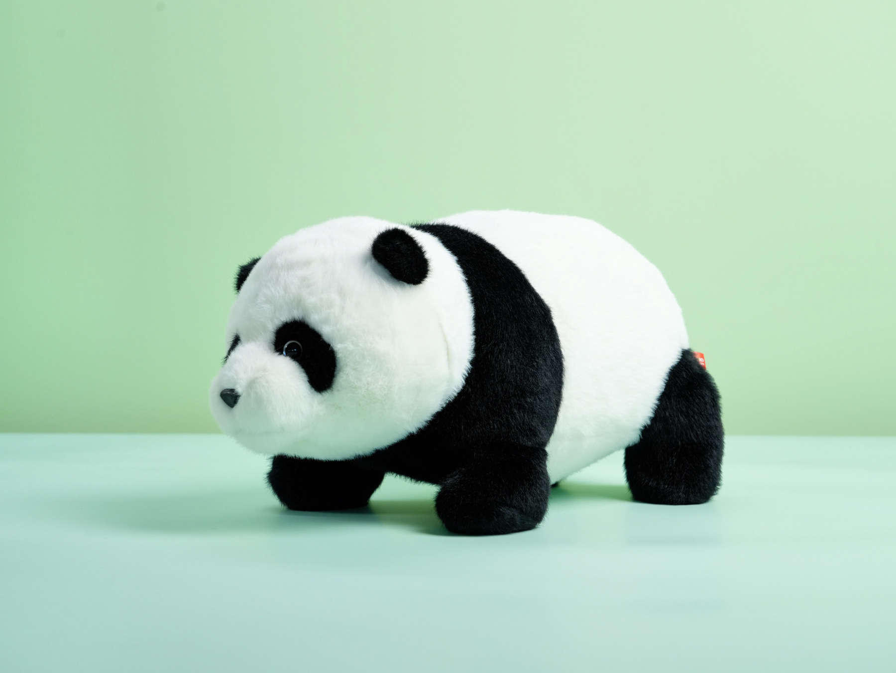Chunky Standing Panda Plush Toy