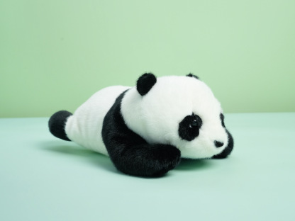 Lying Panda Plush Toy