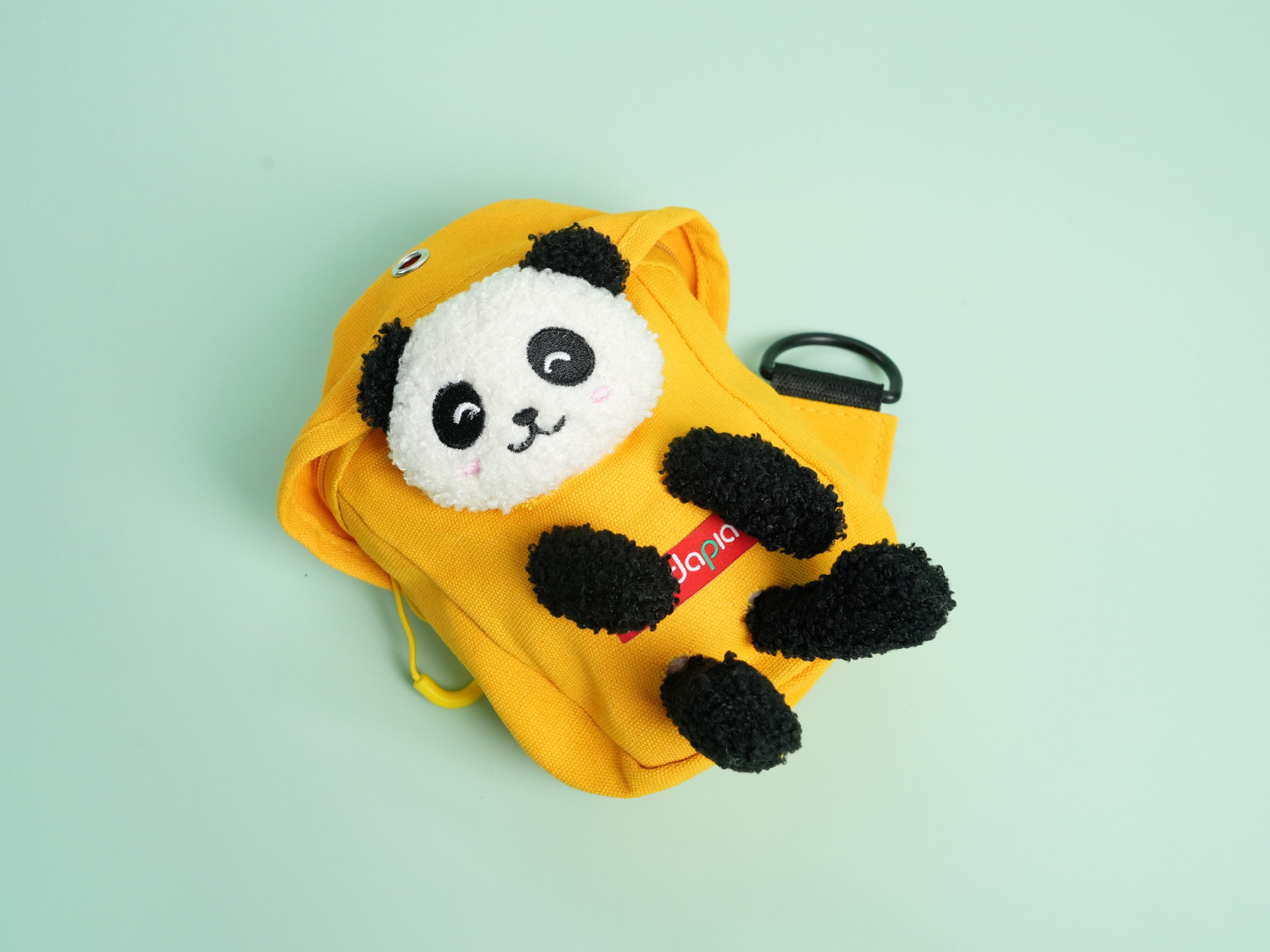 Clinging Panda Plush Crossbody Bag