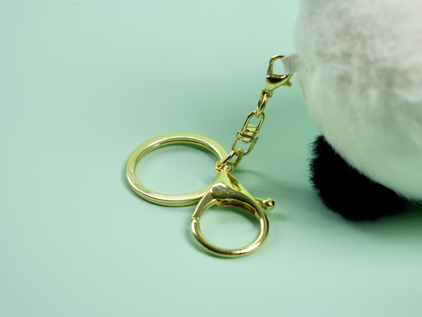 Panda Plush Charm – Apple Hug / Milk Bottle Hug