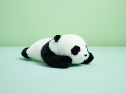 Lying Panda Plush Toy