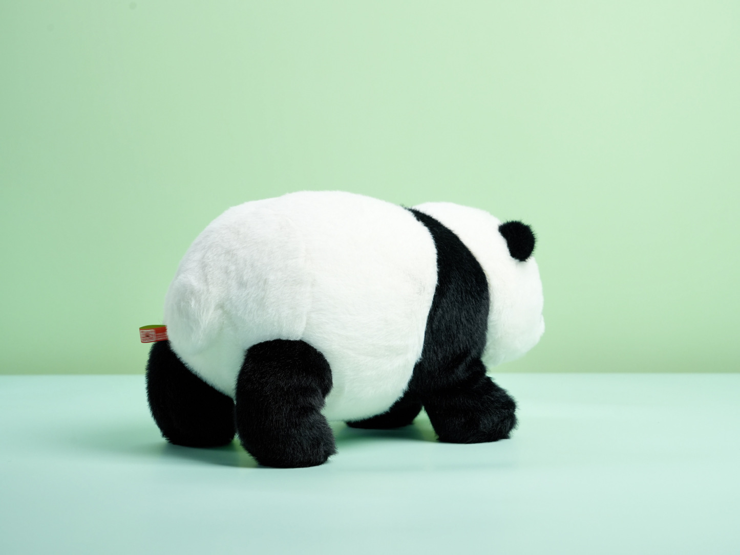 Chunky Standing Panda Plush Toy 