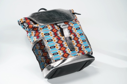 Xilankapu Tujia Brocade Backpack – “Baba Rack” Frame Design