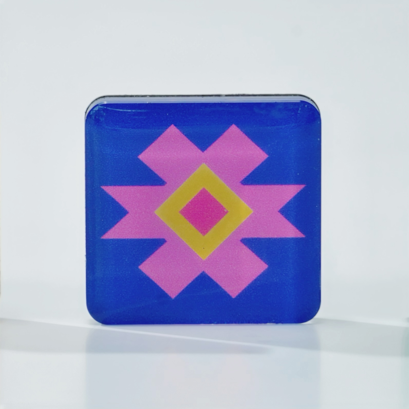 Xilankapu Tujia Brocade Pattern Fridge Magnet