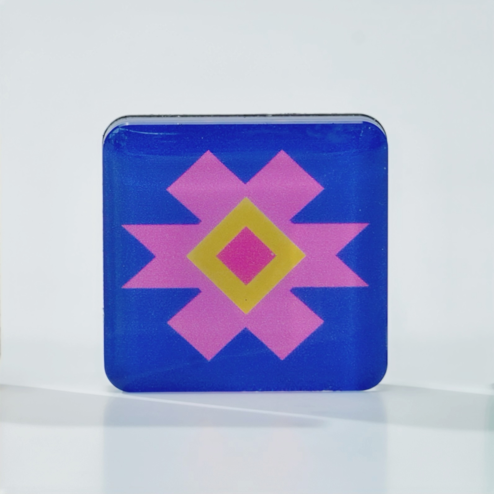 Xilankapu Tujia Brocade Pattern Fridge Magnet