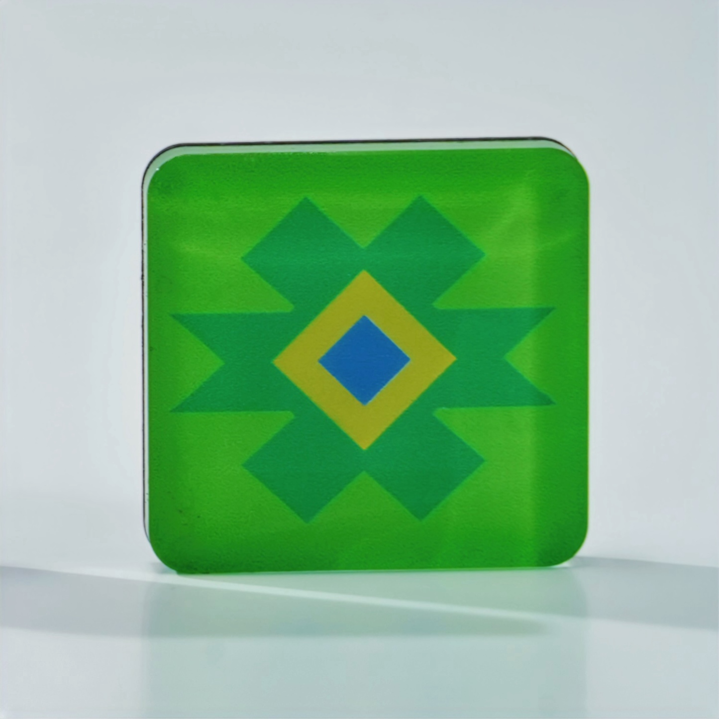 Xilankapu Tujia Brocade Pattern Fridge Magnet