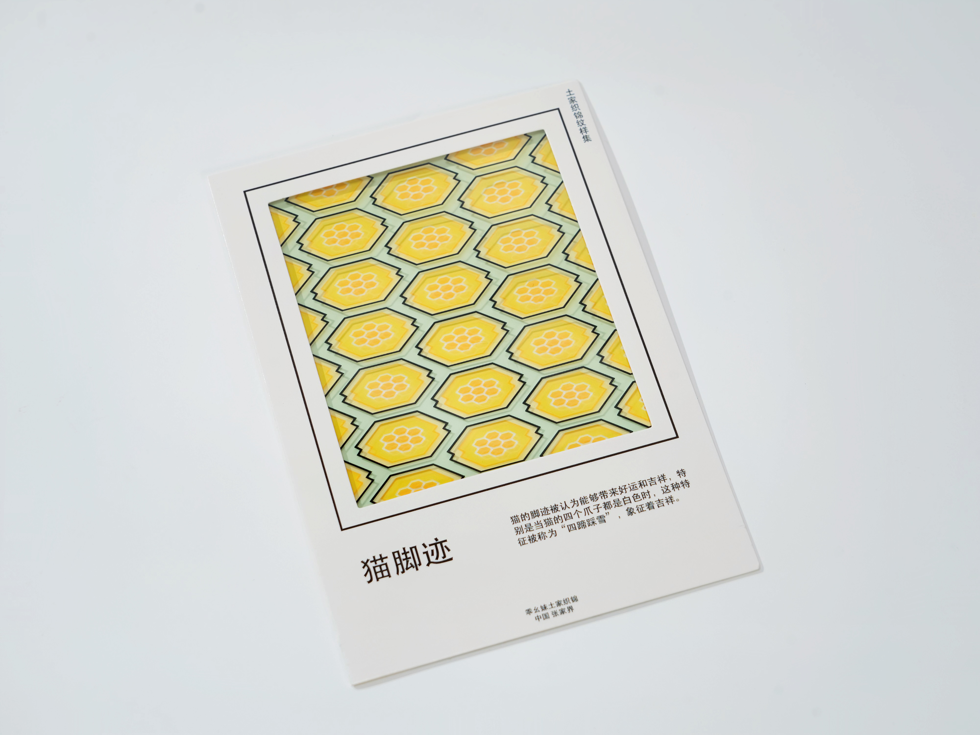 Silankapu Tujia Brocade Postcard