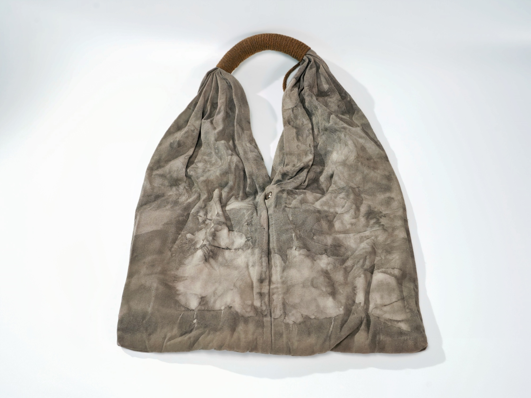 Hand-Dyed Bag with Traditional Berry Tea Craft