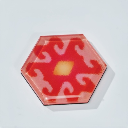 Xilankapu Tujia Brocade Pattern Fridge Magnet