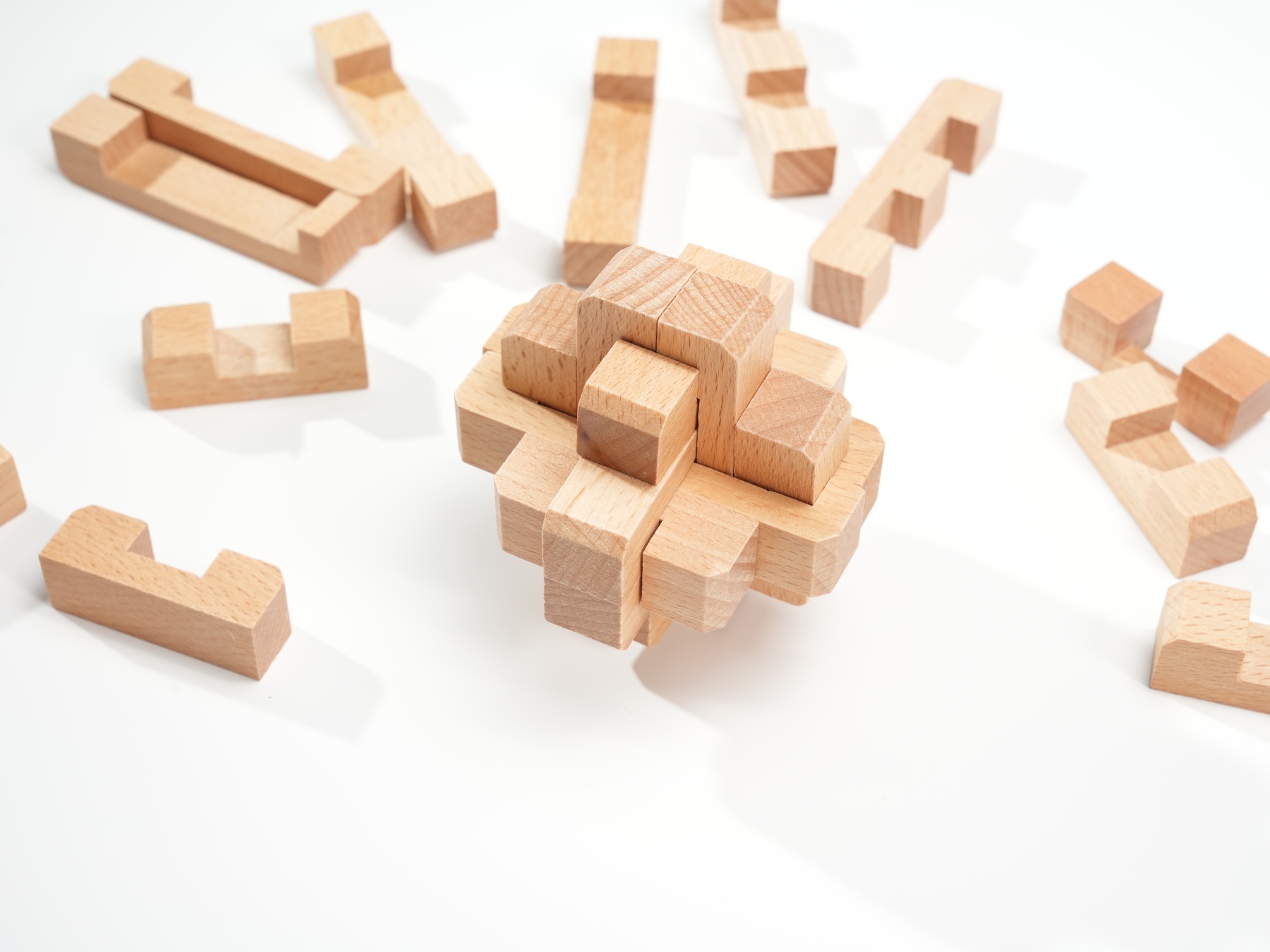 Luban Lock – 3D Wooden Puzzle Brain Teaser