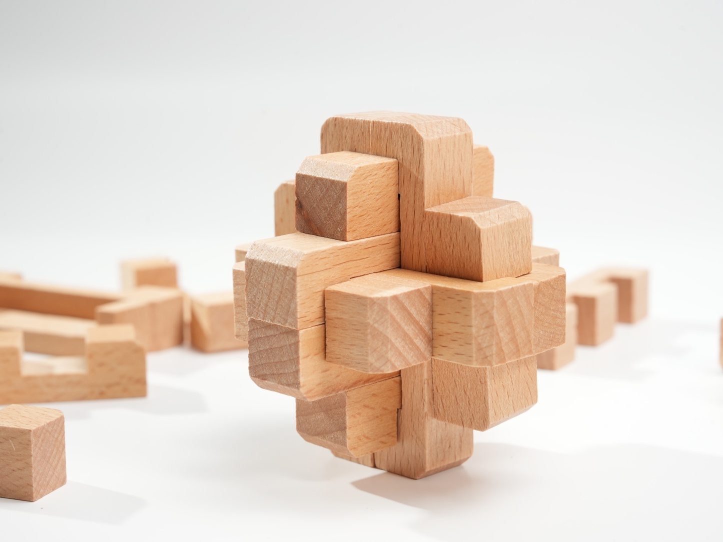 Luban Lock – 3D Wooden Puzzle Brain Teaser