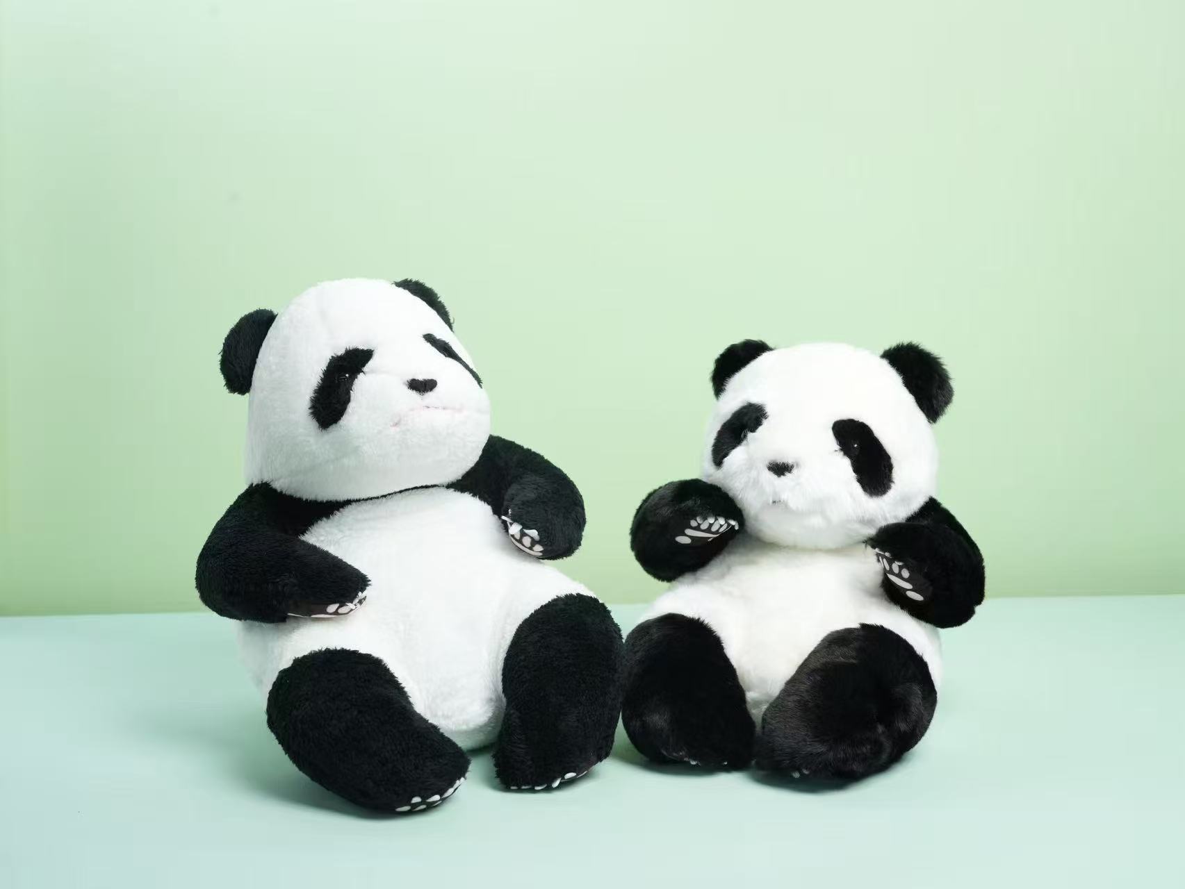 Sitting Panda Plush Toy