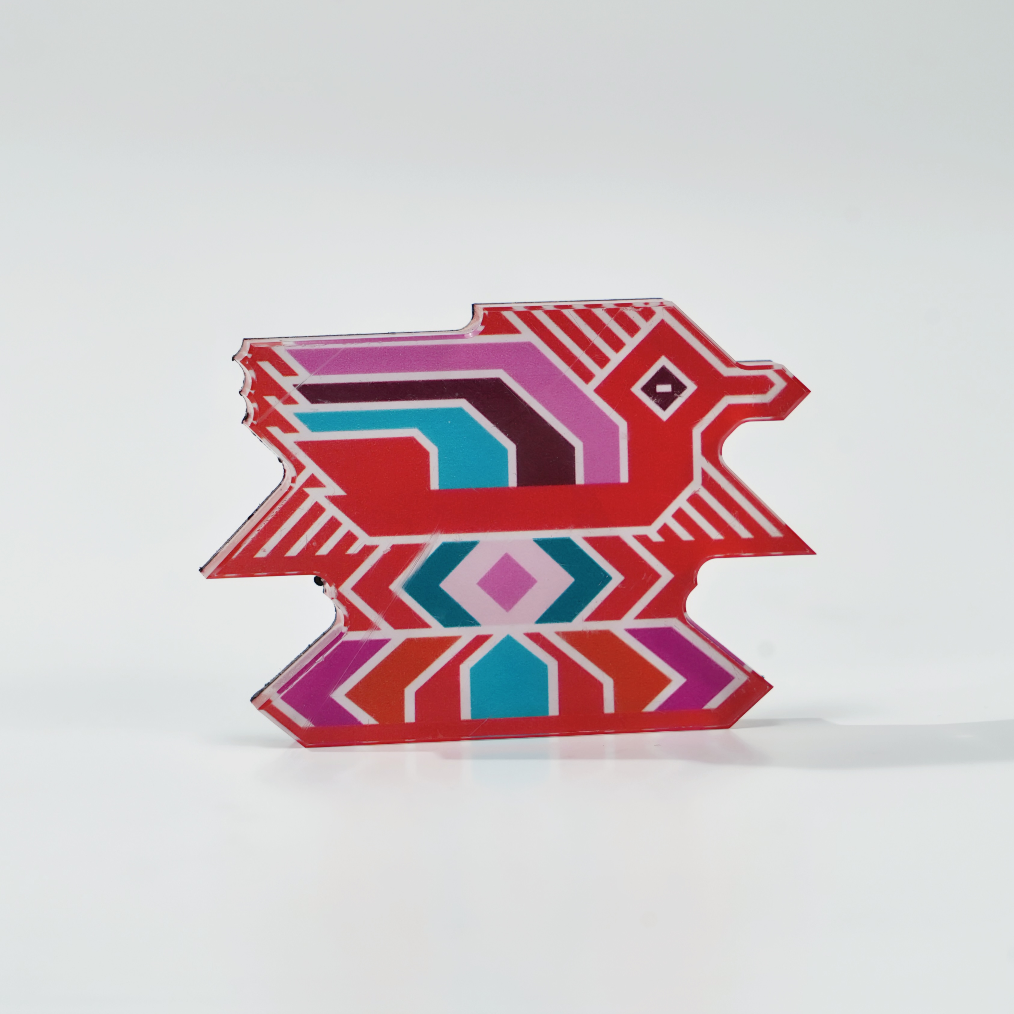 Xilankapu Tujia Brocade Pattern Fridge Magnet