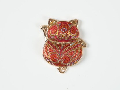 Song Brocade Ruby Beaded Curtain Set