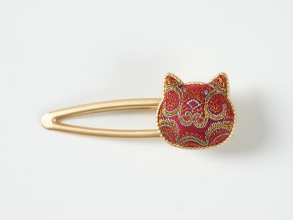 Song Brocade Ruby Beaded Curtain Set