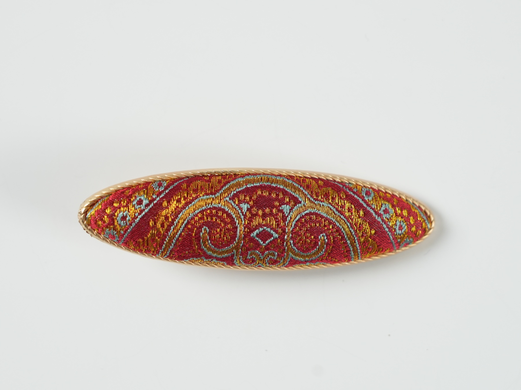 Song Brocade Ruby Beaded Curtain Set