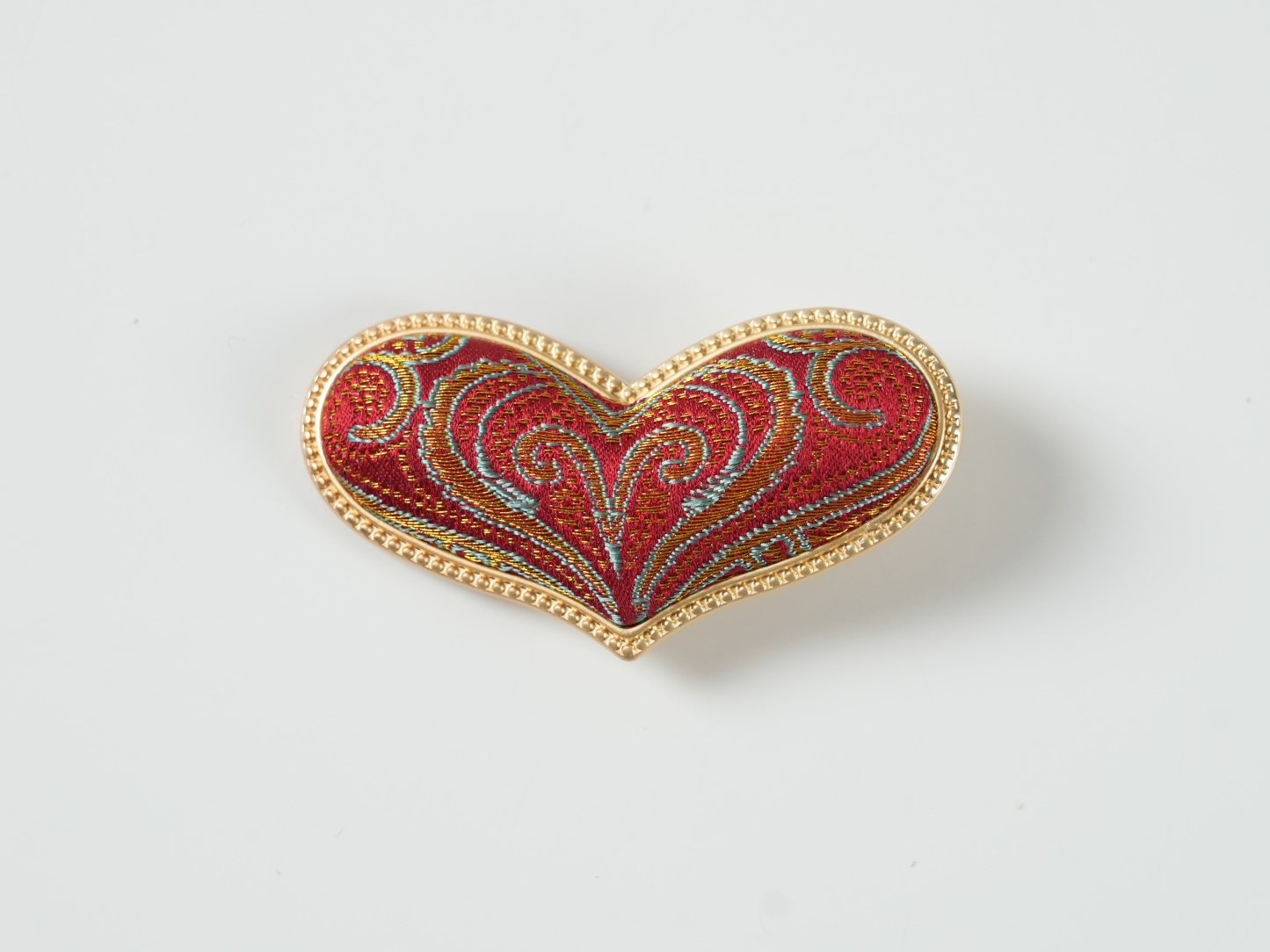 Song Brocade Ruby Beaded Curtain Set