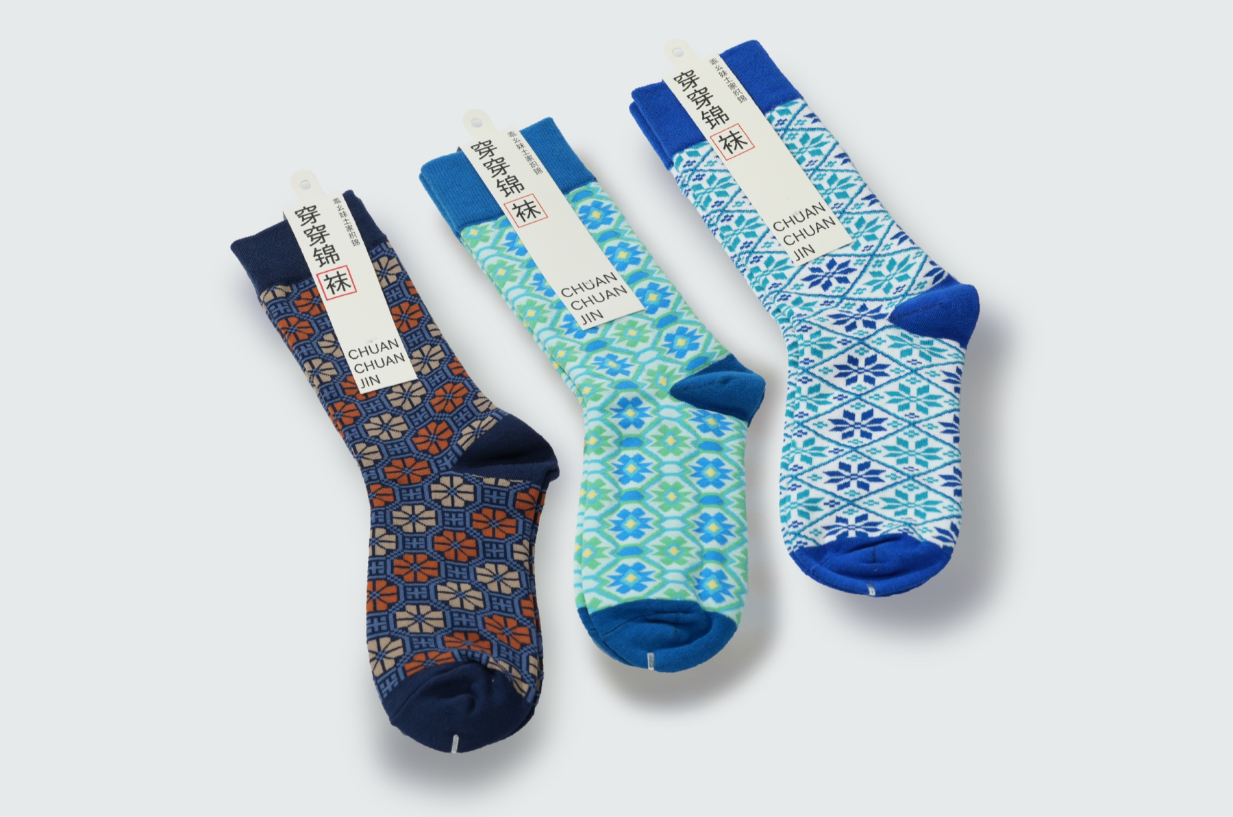 Xilankapu Tujia Brocade Socks