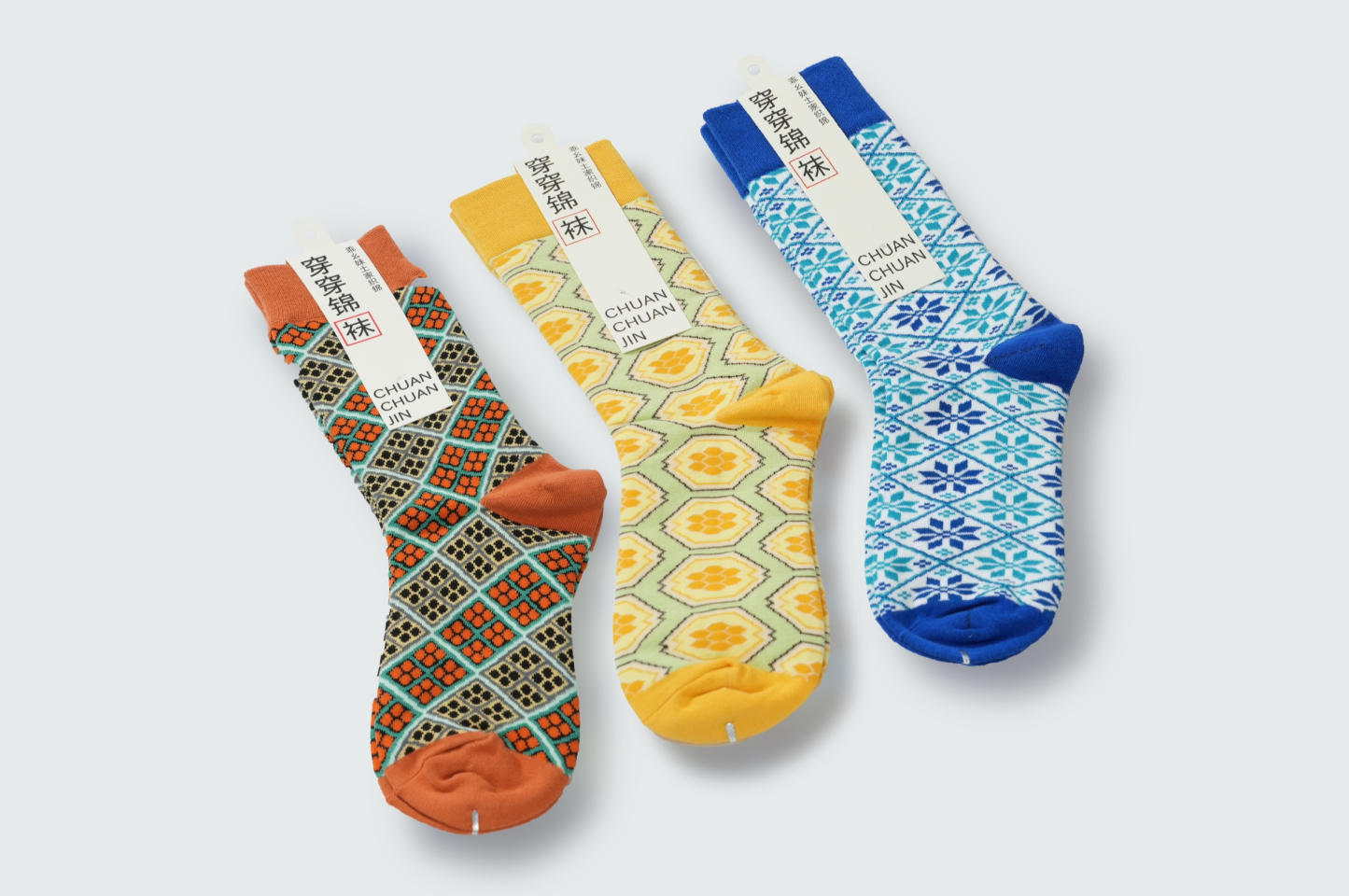 Xilankapu Tujia Brocade Socks