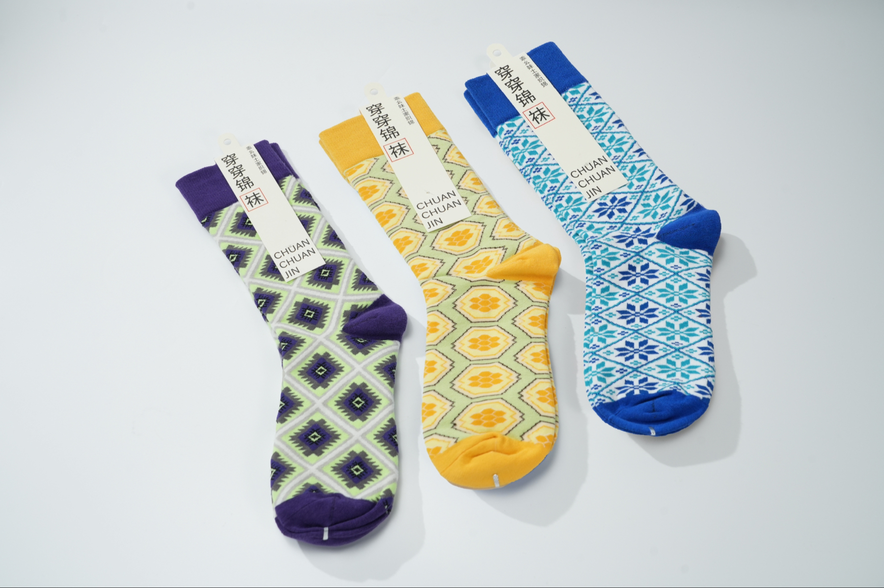 Xilankapu Tujia Brocade Socks