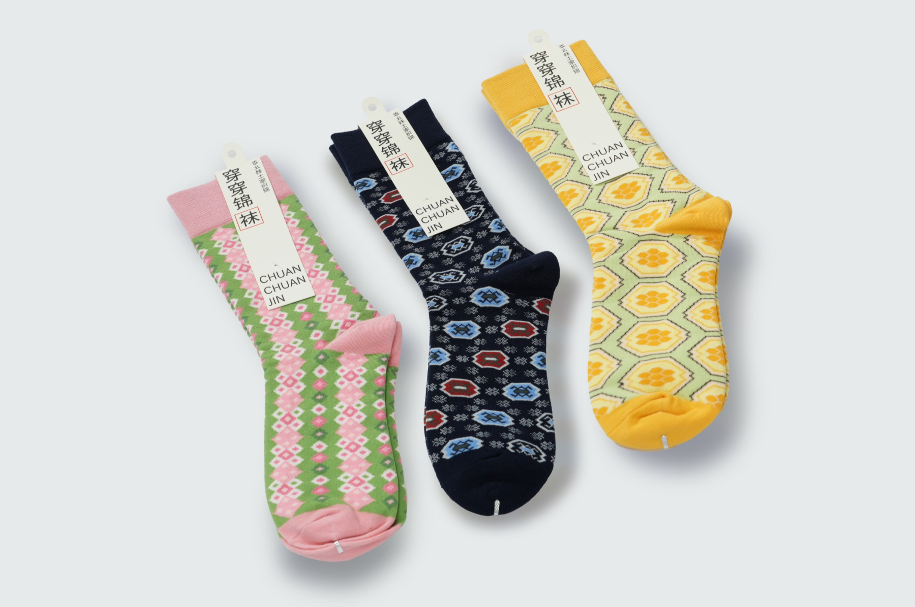 Xilankapu Tujia Brocade Socks