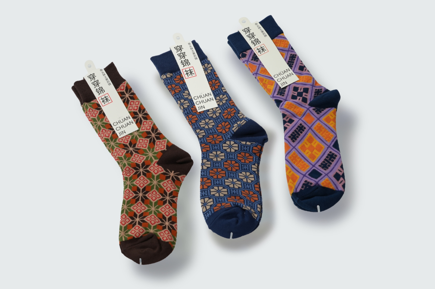 Xilankapu Tujia Brocade Socks