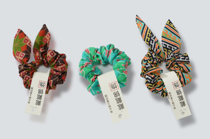 Xilankapu Tujia Brocade Scrunchie