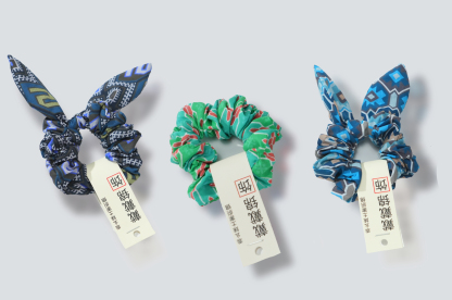 Xilankapu Tujia Brocade Scrunchie