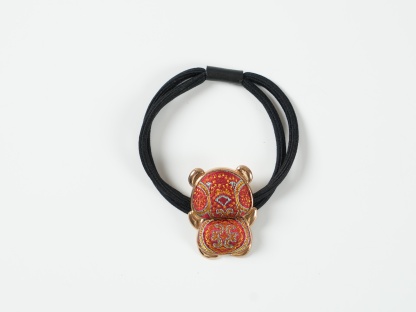 Song Brocade Ruby Beaded Curtain Set