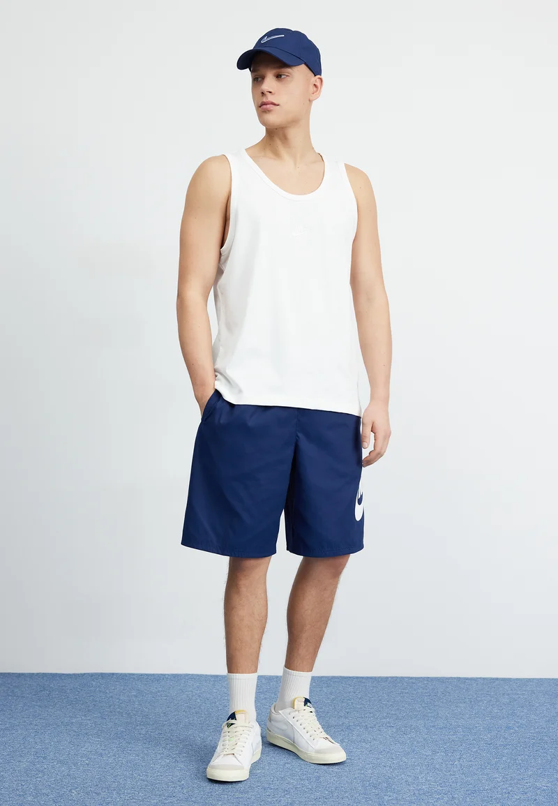 CLUB - Pantalon de survêtement - midnight navy/white