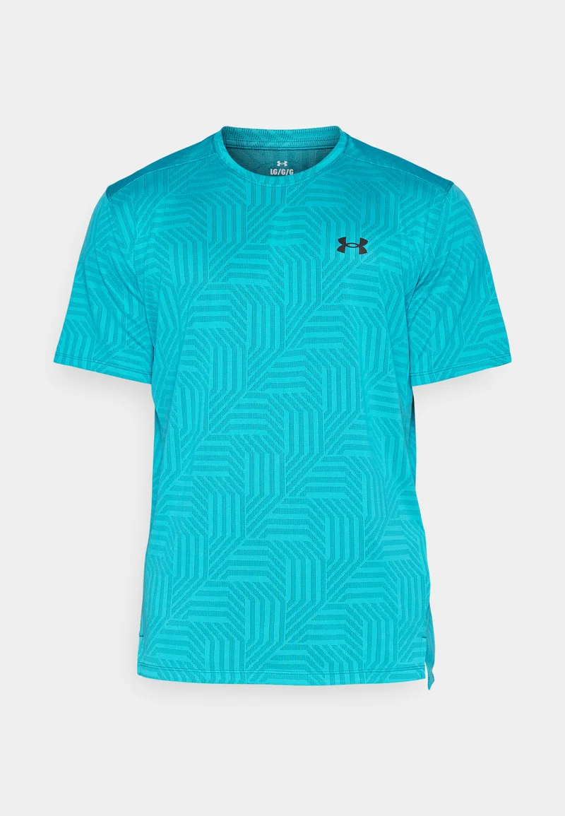 TECH VENT GEOTESSA - T-shirt de sport - hydro teal/black