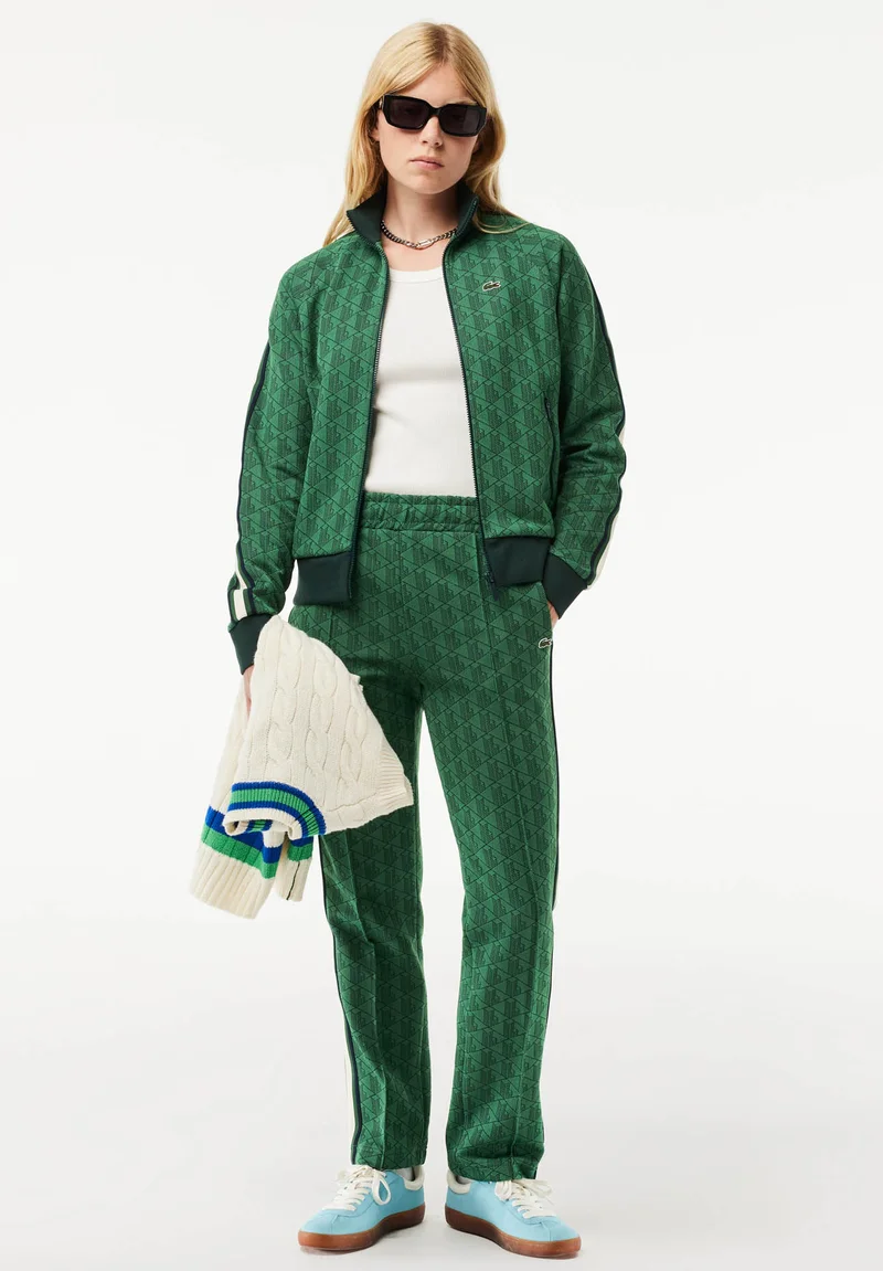 Sweat zippé - vert qij