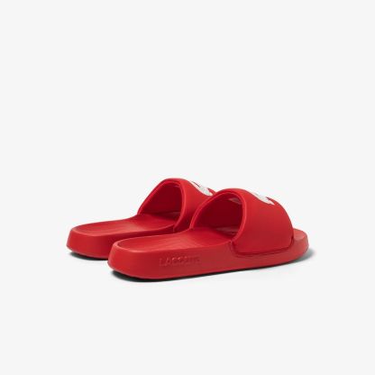 CLAQUETTES CROCO 1.0 HOMME LACOSTE EN SYNTHÉTIQUE