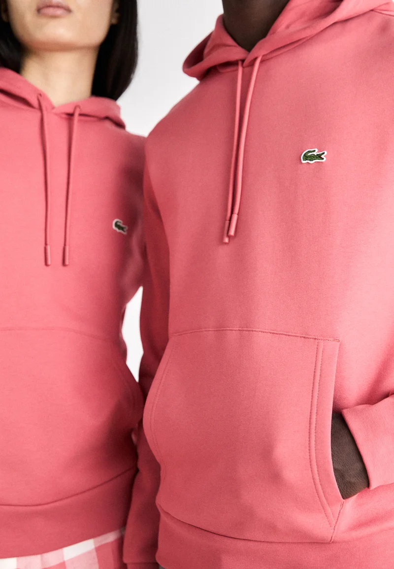 LIFESTYLE UNISEX - Sweat à capuche - sierra red