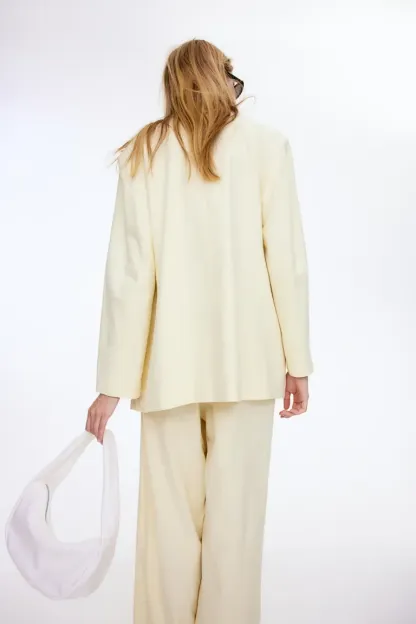 Veste à simple boutonnage