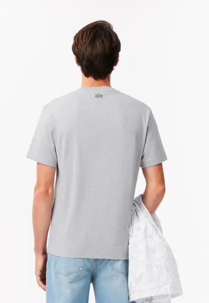 T-shirt imprimé - gris chine cca