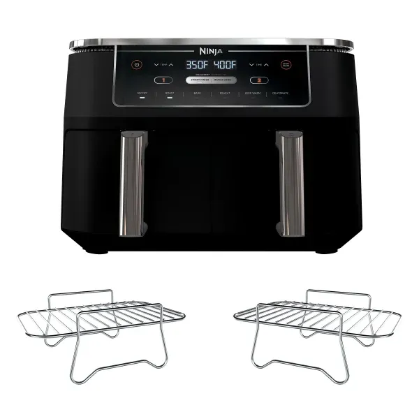 Ninja Foodi 6-in-1 10-qt. XL 2-Basket Air Fryer with DualZone Technology