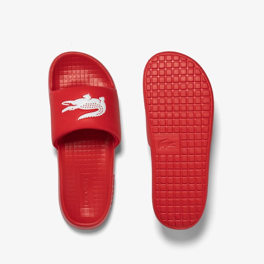 CLAQUETTES CROCO 1.0 HOMME LACOSTE EN SYNTHÉTIQUE