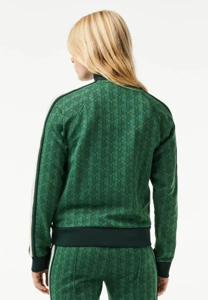 Sweat zippé - vert qij