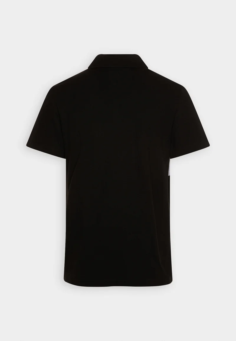 Polo - noir gris chine