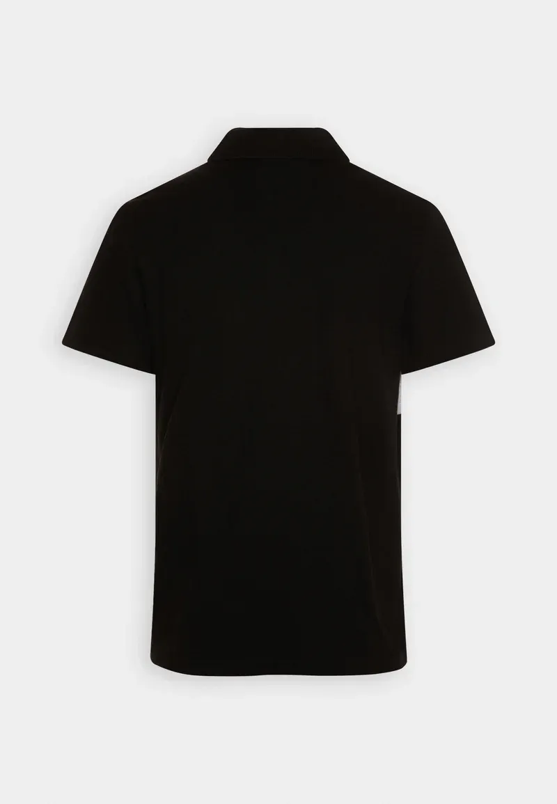 Polo - noir gris chine