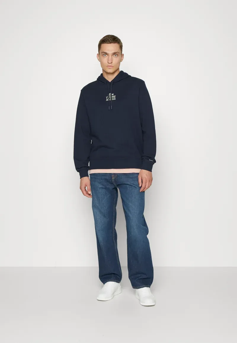 SUBTLE LOGO UNISEX - Sweat à capuche - navy blue